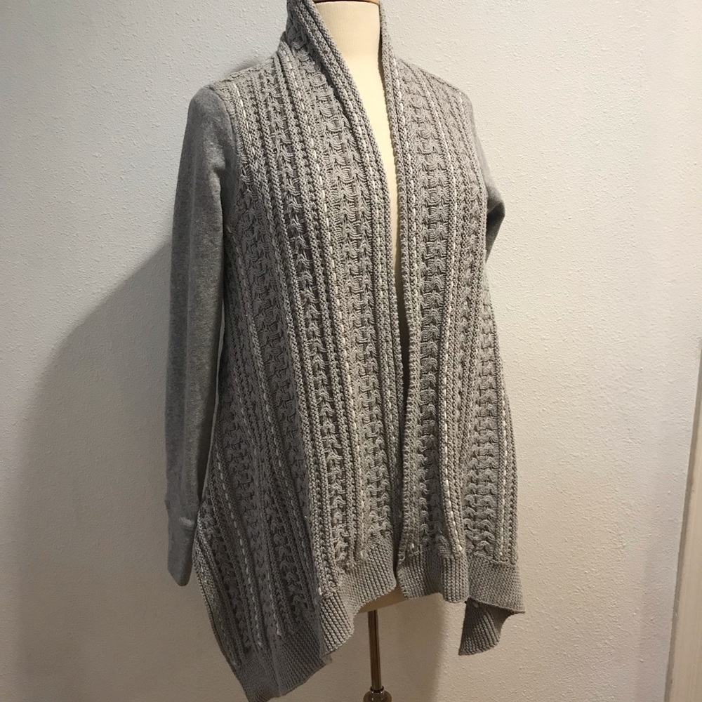 Sunday Monday open knitted cardigan Anthropologie